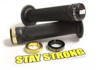 BPLUMEN | Gripy BMX ODI Ruffian "STAY STRONG" Lock-On bonus pack černé