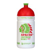 BPLUMEN  | Láhev R+B 0,5 l s potiskem Apache bílá