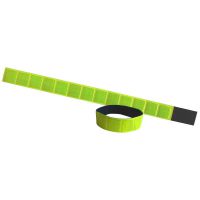 BPLUMEN  | Páska reflexní se suchým zipem WOWOW z materiálu 3M - velikost 38 x 2,8 cm - 2 kusy