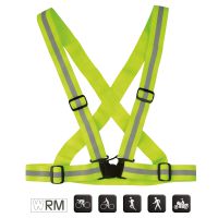 BPLUMEN  | Pásek reflexní elastický WOWOW CROSS BELT na boky + ramena
