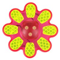 BPLUMEN | Světlo blikací přední WOWOW - FLOWER růžové 3 x LED