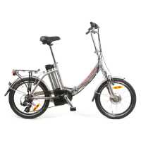 BPLUMEN | Elektrokolo Apache Energy 7-sp skládačka 20" stříbrná