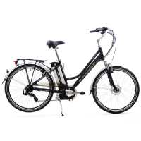 BPLUMEN | Elektrokolo Apache Elektronica Plus 7-sp Lady 26" černá mat