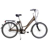 BPLUMEN | Elektrokolo Apache Elektronica Nexus 3-sp Lady 26" hnědá