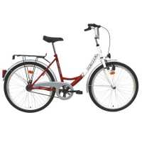 BPLUMEN | Kolo CITY Kenzel MYLADY AERO červená/bílá