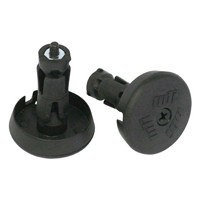 BPLUMEN | Koncovky ke gripům ODI MTB Lock-On nylon šroubovací černé